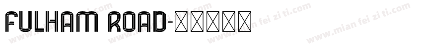 fulham road字体转换